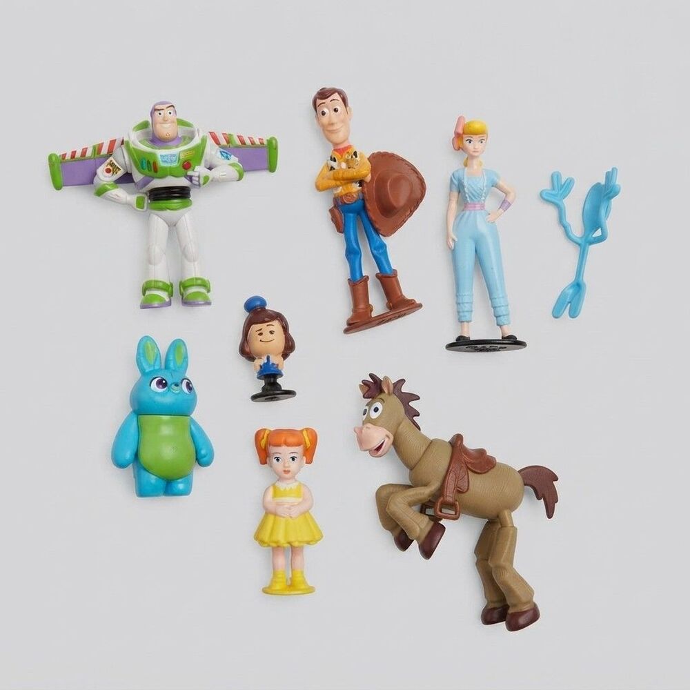 Disney Pixar Toy Story Plastic Figure Lot – Assorted Characters